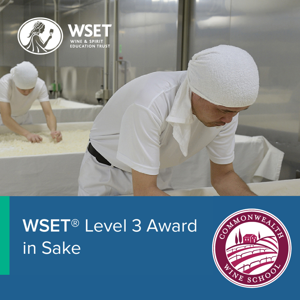 WSET Level 3 Award in Sake Online/In-Person Hybrid [Sept 6